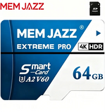 High-Speed SD Card 64GB/128GB/256GB/512GB Micro TF SD Memory Card Class 10 U3 V30 with Adapter for Nintendo Switch Game Storage