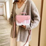 Women's shoulder bag Korean Piano Design Women Shoulder Bags PU Leather Messenger Bag Handbag Fashion Corssbody Bag