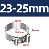 304 Stainless Steel Hose Clamp for Air Water Fuel Pipes