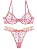 Sexy Ultra-Thin Transparent Flower Embroidered Lace Bra Large Bust Minimizer Anti-Sagging French Bikini Beach Holiday Style BXZL