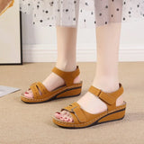 Women Sandals Soft Stitching Ladies Sandals Comfortable Flat Sandals Women Open Toe Beach Shoes Woman Footwear Sandalias Treking