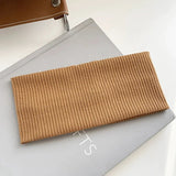 Sports Cycling Makeup Wash Face Hairbands Soft Korean Cotton Knitted Headband For Women Girls Bandanas Fashion Hair Accessories