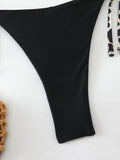 Triangle Halter Thong Bikinis 2026 Women Sexy Swimsuit Dot String Swimwear Female Bathers Bathing Swimming Swim Suit Beachwear