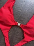 Sexy Halter Backless Female Swimwear One Piece Swimsuit Women 2025 Monokini Sexy High Leg Cut Bathing Suit Swim Lady Beach Wear