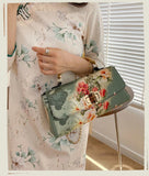 Vintage Bamboo Top Handle Bag Classic Mother Chic Lady Bags Women Shoulder Crossbody Bag Chain Bags Women's Handbags Purses