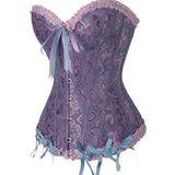 European and American gathered waist corset, retro shaping bodice, stomach belt, tight binding corset waist seal