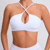 New Summer Sexy Sports Bra Workout Brasier Running Breathable Fitness Underwear Female Quick-Dry Yoga Clothes Gym Top Woman