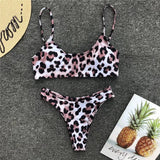 2026 Sexy Leopard Brazilian Bikini Female Swimsuit Women Swimwear Two Pieces Bikini Set High Cut Push Up Bathing Suit Swim Lady