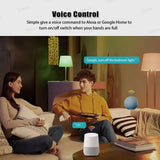 16A Wifi /Zigbee 3.0 Mini Smart DIY Switch 2 Way Control Smart Home Relay Automation Breaker Works With Alexa Google Home
