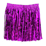 Sequin Cheerleading Team Dress for Adults Kids Rain Skirt Dance Costume Streamer Fringe Half Skirt for Beach Parties