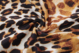 Sexy Leopard Print Knee-length Leggings Women 2026 Fitness Sports Yoga Tights Short Pants Streetwear Y2K Ladies Black Trousers