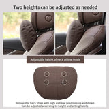 Top Quality Car Headrest Neck Support Seat For Maybach Design S Class Soft Universal Adjustable Car Neck Pillow Car Accessories