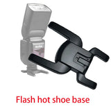 Flash hot shoe base suitable for Godox Bull flash 1/4 screw compatible tripod photography camera fill light external hot shoe li