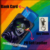 P-Pressure Sebastian Solace For ID Clips Credit Bank Bag Bus Meal Card Holder Cover Pocket Ornament Keychain