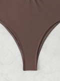 2026 Halter Swimsuit One Piece Solid Hollow Swimwear Women Sexy Bathers Bathing Swimming Swim Suit Female Beachwear
