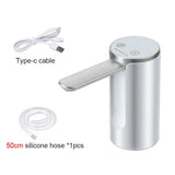 Electric Water Gallon Pump Automatic Water Pump 19 Liters Foldable Desktop Water Bottle Pump USB Rechargeable Water Dispenser