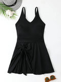 2026 Large Plus Size Swimsuit Women One Piece Strappy Beach Dress Swimwear Female Bathers Bathing Swimming Swim Suit Beachwear