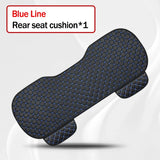 Kcimo Pu Leather Car Seat Cover Seat Back Soft Cushion Universal Front and Rear Car Seat Cushion Chair Carpet Pad Four Seasons