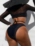 2026 Sexy Slim Swimsuit One Piece Padded Solid Monokini Swimwear Women & Top Bathers Bathing Swimming Swim Suit Female Beachwear