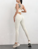 TRY TO BN Scrunch Leggings Back Butt V Yoga Pants Women Fitness Workout Gym Running High Waisted Trousers Jogging Active Tights