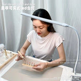 Nail Desk Lamp Led Clip-On Clamp Table Lamp Bendable Nail Fill Light Eye Lamp Professional Embroidery Tattoo Nail Salon Tools