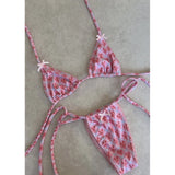 Micro Bikini Push Up Women Swimsuits 2025 Sexy Female Swimwear Brazilian Bikini Set Thong Biquini Swim Suits Print Beachwear