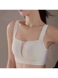 MOYISU Minimizer Bras for DD+ Cups - Wireless Plus Size Anti-Sag Adjustable Bralette Seamless Support CA Sizing Large Bust Women