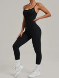Padded One-Piece Yoga Clothes Sportswear Women's Gym Push Up Workout Clothes Fitness Sports Fitness Wear Yoga Jumpsuit
