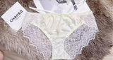 MOYISU Push Up Bra for Small Bust - French Chic Lace Bralette Set, Wireless Comfort Support Anti-Sag Underwear for Petite Women