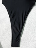 Extreme Mini Micro G String Cross Backless Thong Monikini Women Swimwear One Piece Swimsuit Female High Cut Bathing Suit Swim