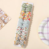 BABY BOWS 10Pcs/lot Candy Colorful Bowknot High Quality Cotton Printed Hair Clip Girls Kids Bangs Hairgripes Accessories