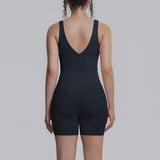 Women's Yoga Set Sports Running Fitness Beautiful Back Vest Hip Lifting Slim-Fit High Waist Shorts Training Gym Workout Suits