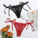 2pcs Low Waist Lace Thong For Women Sexy Panties Comfortable Underwear Female Underpants Lingerie C847