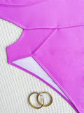 Sexy Solid Back Cross 2024 Swimsuit One Piece Backless Wrinkle Bikini Thong Swimwear Bodysuits Women Biquini Bathing Suits