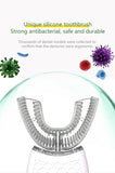 U-Type Toothbrush 360 Degrees Intelligent Silicon Head Sonic Electric Toothbrush Automatic USB Charge Waterproof Toothbrush