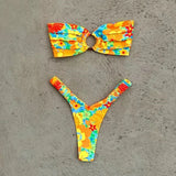 Micro Bikini Push Up Women Swimsuits 2026 Sexy Female Swimwear Brazilian Bikini Set Thong Biquini Swim Suits Print Beachwear