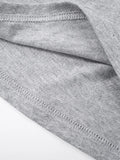 Fashion Casual Solid Gray Cropped T-shirt 2026 Woman Clothes O-neck Corset Tops Streetwear Girls Summer Autumn Short Tee Shirts