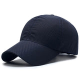 Quick-Drying Hat Men Women Casual Sunscreen Versatile Baseball Cap Outdoor Sunshade Summer Punched Breathable Duck Tongue Hat