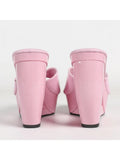 New Summer Fashion Design Peep Toe Beaded Slippers Platform Sandals Women Hollow Heels Female Shoes Zapatos Mujer