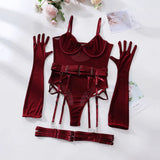 Sexy Lingerie Super Hot Women's Underwear Sets Sexy Ensemble Lingeries Femmes Female Bra Set Erotic Lingerie Woman Pyjama-sets