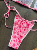 Micro Bikini Push Up Women Swimsuits 2026 Sexy Female Swimwear Brazilian Bikini Set Thong Biquini Swim Suits Print Beachwear