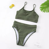 0XL - 4XL 7 Colors Bikini Plus Size Large Size Swimwear Women Swimsuit Female Two-Pieces Bikini Set Bather Bathing Suit V3774B