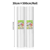 vacuum bags for food Vacuum Sealer bag Food Fresh Long Keeping 12+15+20+25+30cm*500cm Rolls/Lot bags for vacuum packer