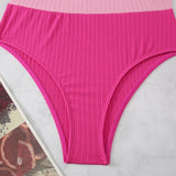 Strappy Bikinis 2026 Women High Waist Swimwear Female Sexy Swimsuit Solid Bathers Bathing Swimming Swim Suit Beachwear Summer