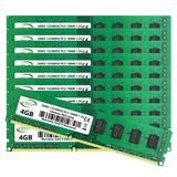 DDR3 2GB 4GB 8GB Desktop Memories Ram PC3 1066 1333 1600Mhz 1.5V 240Pin DDR3 8500 10600 12800 DIMM Non-ECC Computer Memory Ram