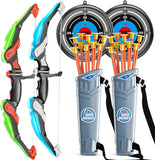 Kids Bow and Arrow Set with LED Lights and Target