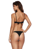 2026 Sexy Bikini Women Swimwear Swimsuit Solid Leopard Metal Ring Bikinis Set Bathing Suit Beach Bikini Female Biquinis Feminino