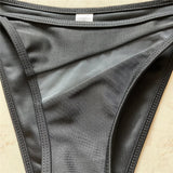 Sexy One Shoulder Underwired V-Bar Bikini Female Swimsuit Women Swimwear Two-pieces Bikini Set Bather Bathing Suit Swim V4229