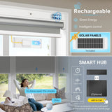 Format Smart Roller Shades With Remote Control For Windows