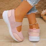 Pink Slip On Breathable Flats Women 2026 Plus Size 43 Soft Sole Platform Sneakers Woman Comfortable Non Slip Casual Shoes Female